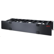 Horizontálny káblový manažér APC 2U, 6" prstov hore a dole Horizontálny káblový manažér APC 2U, 6" prstov hore a dole