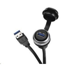 CONRAD USB vstavaný adaptér Lütze 490113.0150, IP20/IP65, typ A, 1,5 m CONRAD USB vstavaný adaptér Lütze 490113.0150, IP20/IP65, typ A, 1,5 m