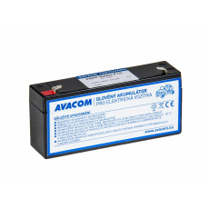 AVACOM náhradná batéria (olovená) 6V 3Ah pre Peg Pérego F1 AVACOM náhradná batéria (olovená) 6V 3Ah pre Peg Pérego F1