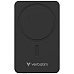 VERBATIM Powerbanka Charge 'n' Go Essentials, Magnetická, 5000 mAh, USB-C, Černá