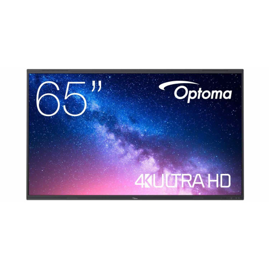 BAZAR - Optoma 5653RK IFPD 65" - interaktivní dotykový, 4K UHD, multidotyk 40prstu, Android 13, 8GB RAM / 64GB ROM - Po BAZAR - Optoma 5653RK IFPD 65" - interaktivní dotykový, 4K UHD, multidotyk 40prstu, Android 13, 8GB RAM / 64GB ROM - Po