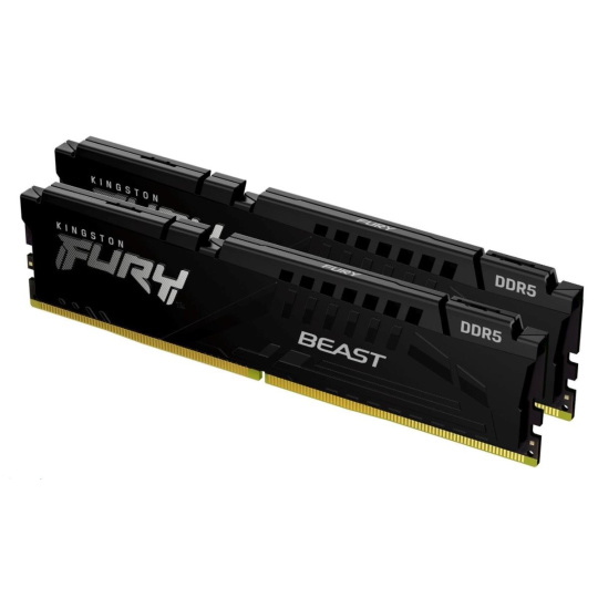 DIMM DDR5 32GB 5600MHz CL40 (sada 2) KINGSTON FURY Beast Black