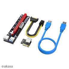 Karta AKASA PCIe Riser Adapter pre GPU Mining Karta AKASA PCIe Riser Adapter pre GPU Mining