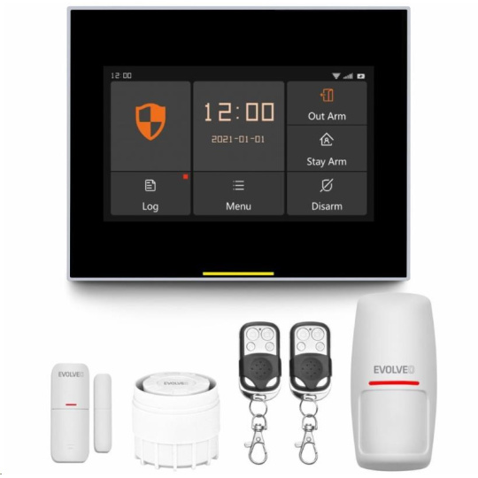 EVOLVEO Alarmex Pro, chytrý bezdrátový Wi-Fi/GSM alarm