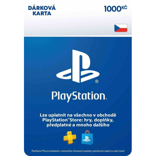 SONY Playstation Live Card Dual CZK1000/CZ SONY Playstation Live Card Dual CZK1000/CZ
