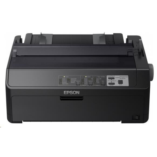 Ihličková tlačiareň EPSON LQ-590II, A4, 24 ihiel, vysoká rýchlosť návrhu 550 znakov/s, 1+6 kópií, USB 2.0,