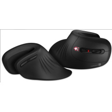 CONNECT IT FOR HEALTH Ergonomická vertikálna myš (+ 1x batéria AA zdarma) bezdrôtová, čierna CONNECT IT FOR HEALTH Ergonomická vertikálna myš (+ 1x batéria AA zdarma) bezdrôtová, čierna