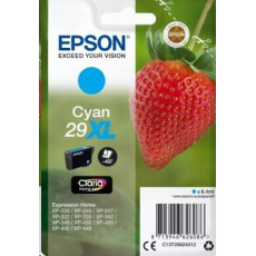 Atramentová tyčinka EPSON Singlepack "Strawberry" Cyan 29XL Claria Home Ink Atramentová tyčinka EPSON Singlepack "Strawberry" Cyan 29XL Claria Home Ink