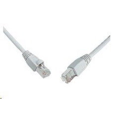 Solarix Patch kábel CAT5E SFTP PVC 3m sivý odolný proti zachytávaniu C5E-315GY-3MB Solarix Patch kábel CAT5E SFTP PVC 3m sivý odolný proti zachytávaniu C5E-315GY-3MB