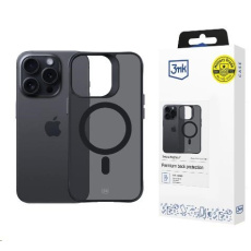 3mk ochranný kryt Smoke MagCase pro Apple iPhone 15 Pro 3mk ochranný kryt Smoke MagCase pro Apple iPhone 15 Pro