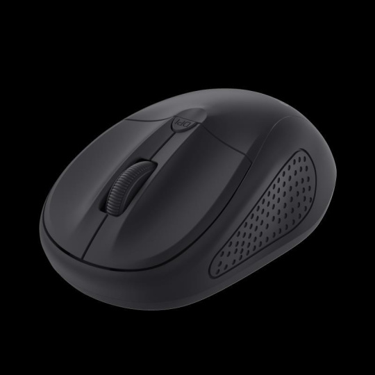 TRUST Myš PRIMO WIRELESS MOUSE MATT BLACK, USB, bezdrátová