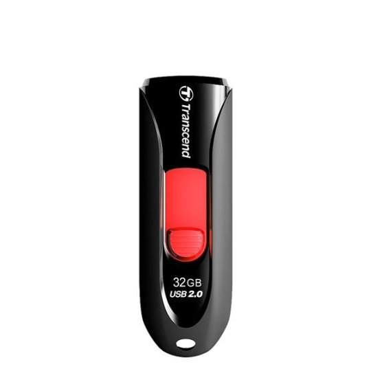 TRANSCEND Flash disk 32GB JetFlash®590K, USB 2.0 (R:16/W:6 MB/s) čierna