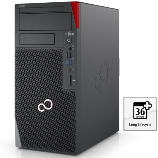 FUJITSU PC W5012 CELSIUS i7-13700K 2x16GB DDR5 DVDRW 1TB-M.2 2xDP  W11PRO mouse 680Wplatinum