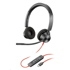 Poly Blackwire 3320 náhlavní souprava , USB-C/A adaptér, stereo Poly Blackwire 3320 náhlavní souprava , USB-C/A adaptér, stereo