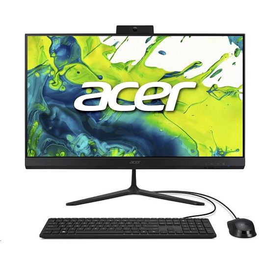ACER PC AiO Aspire C24-2G_UUBR57430U_65W,R5 7430U,23.8"FHD,8GB,512GB SSD,UHD,Linux,Black ACER PC AiO Aspire C24-2G_UUBR57430U_65W,R5 7430U,23.8"FHD,8GB,512GB SSD,UHD,Linux,Black
