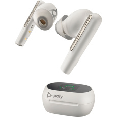 Poly Voyager Free 60+ UC White Touchscreen Charge Case for BT700 USB-A Adapter Poly Voyager Free 60+ UC White Touchscreen Charge Case for BT700 USB-A Adapter