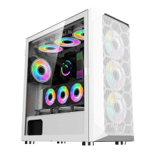 1stCOOL MONSTER, stredná veža, AU, USB 3.0, bez napájania, sRGB ventilátor, priehľadný bočný panel, čierny 1stCOOL MONSTER, stredná veža, AU, USB 3.0, bez napájania, sRGB ventilátor, priehľadný bočný panel, čierny