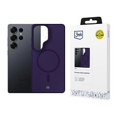 3mk ochranný kryt Smoke MagCase Purple pro Samsung Galaxy S25 Ultra