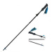Naturehike carbonová skládací treková hůlka ST07 115-135cm 190g - modrá