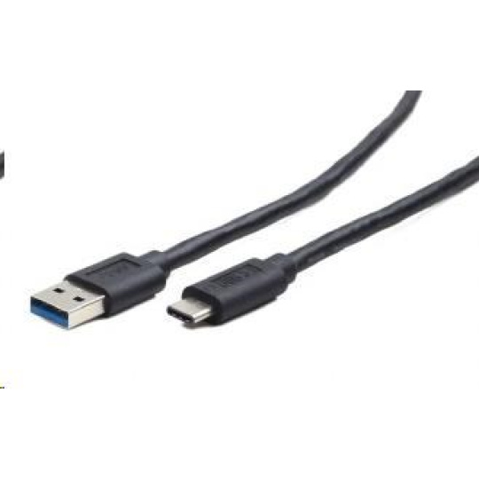 GEMBIRD USB 3.0 Kábel AM na typ C (AM/CM), 1,8 m, čierny
