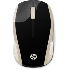 Myš HP - 200 Myš, bezdrôtová, hodvábne zlatá Myš HP - 200 Myš, bezdrôtová, hodvábne zlatá