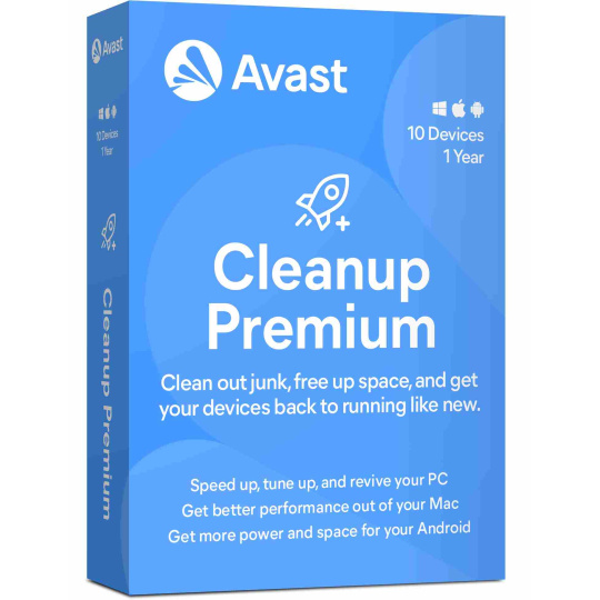 _Prodloužení licencia Avast Cleanup Premium 1 na 12 mesiacov