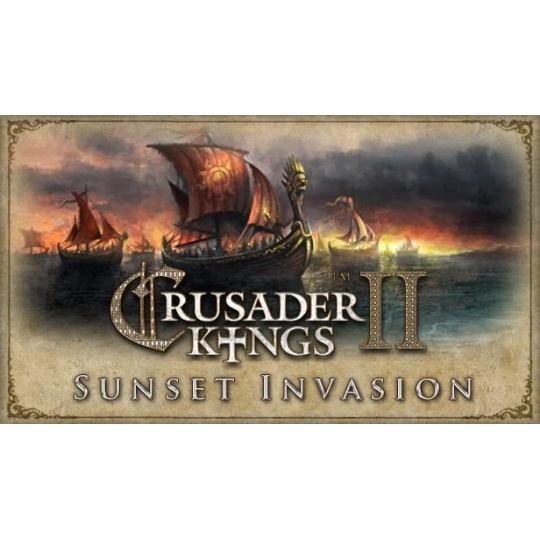 Crusader Kings II: Sunset Invasion (PC) klíč Steam Crusader Kings II: Sunset Invasion (PC) klíč Steam