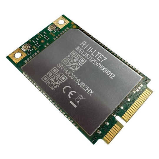 MikroTik R11e-LTE7 miniPCIe modul LTE CAT7 MikroTik R11e-LTE7 miniPCIe modul LTE CAT7