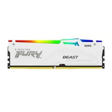 KINGSTON DIMM DDR5 16GB 5600MT/s CL36 FURY Beast Bílá RGB EXPO KINGSTON DIMM DDR5 16GB 5600MT/s CL36 FURY Beast Bílá RGB EXPO