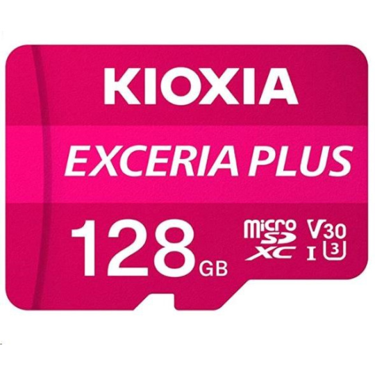 Karta microSD KIOXIA Exceria Plus 128GB M303, UHS-I U3 Class 10