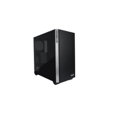 IN WIN case 216, mid tower, 220mm PSU, 166mm ventilátor,, 2xHDD, 5xSSD, 2x USB 3.0 / HD Audio / čierna