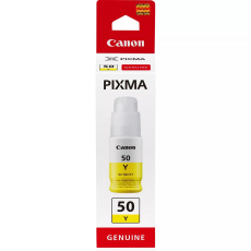 Canon BJ INK GI-50 Y (fľaštička so žltým atramentom) Canon BJ INK GI-50 Y (fľaštička so žltým atramentom)