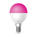 TP-Link Tapo L430P chytrá WiFi stmívatelná LED žárovka (barevná,2500K-6500K,470lm,2,4GHz,E14)