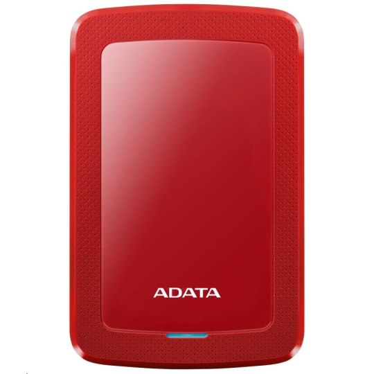 Externý pevný disk ADATA 1TB 2,5" USB 3.1 HV300, červená