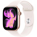 Apple Watch Series 11 GPS + Cellular 46mm Rose Gold Aluminium Case with Light Blush Sport Band - S/M