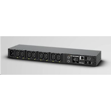 CyberPower Rack PDU, prepínané a merané, 1U, 16A, (8)C13, IEC-320 C20 CyberPower Rack PDU, prepínané a merané, 1U, 16A, (8)C13, IEC-320 C20