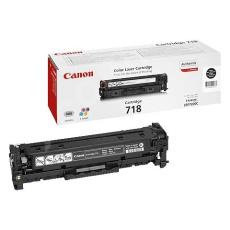 Canon LASER TONER čierny CRG-718BK (CRG718BK) 3 400 strán* Canon LASER TONER čierny CRG-718BK (CRG718BK) 3 400 strán*