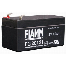 Batéria - Fiamm FG20121 (12V/1,2Ah - Faston 187 - 48mm), životnosť 5 rokov