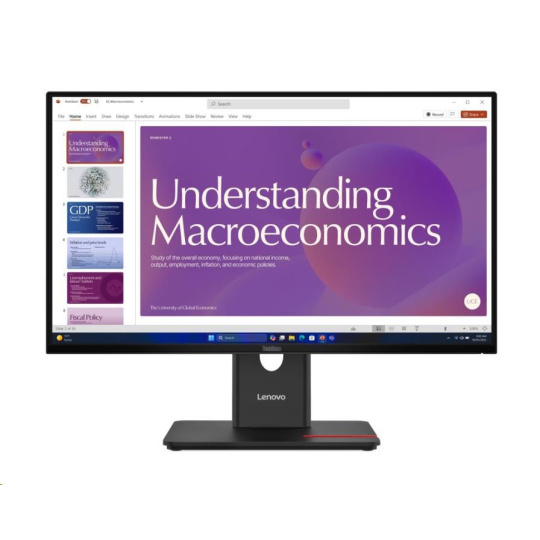 LENOVO LCD ThinkVision T24-40 - 23.8",IPS,mat,16:9,1920x1080,178°/178°,4/6ms,250cd/m2,1500:1,DP,HDMI,PIVOT,VESA,3Y LENOVO LCD ThinkVision T24-40 - 23.8",IPS,mat,16:9,1920x1080,178°/178°,4/6ms,250cd/m2,1500:1,DP,HDMI,PIVOT,VESA,3Y