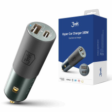3mk nabíječka do auta - Hyper Car Charger 100W, 1x USB + 1x USB-C (PD) 3mk nabíječka do auta - Hyper Car Charger 100W, 1x USB + 1x USB-C (PD)
