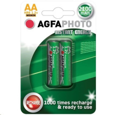 AgfaPhoto přednabitá baterie AA, 2100mAh, 2ks