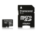 Karta TRANSCEND MicroSDHC 16GB Premium, Class 10 UHS-I 300x + adaptér