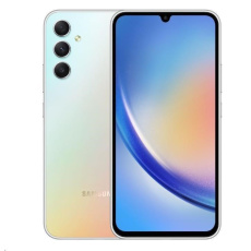 Samsung Galaxy A34 (A346), 6/128 GB, 5G, stříbrný, CZ distribuce Samsung Galaxy A34 (A346), 6/128 GB, 5G, stříbrný, CZ distribuce