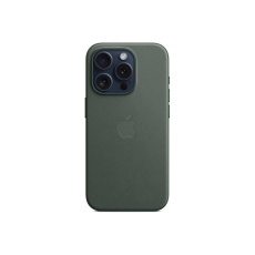 APPLE iPhone 15 Pro FineWoven Case with MagSafe - Evergreen APPLE iPhone 15 Pro FineWoven Case with MagSafe - Evergreen