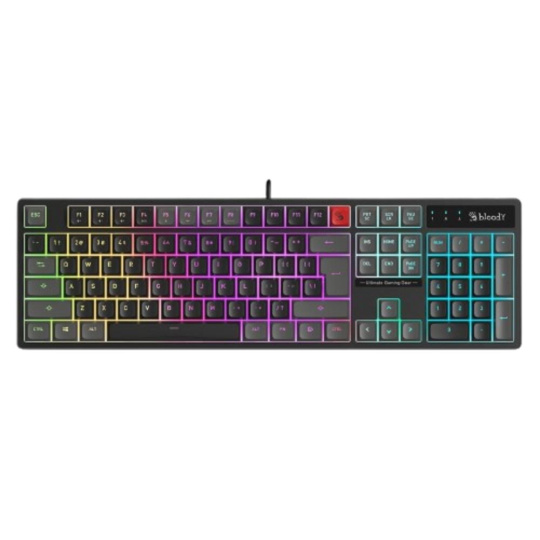 A4tech Bloody B230N, podsvícená herní klávesnice, USB, CZ, černá A4tech Bloody B230N, podsvícená herní klávesnice, USB, CZ, černá