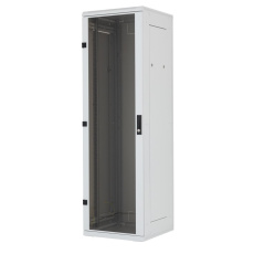 TRITON 19" stojanový rozvaděč 18U 600x1000, nosnost 800 kg, skleněné dveře, svařovaný, šedý TRITON 19" stojanový rozvaděč 18U 600x1000, nosnost 800 kg, skleněné dveře, svařovaný, šedý