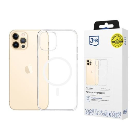 3mk Clear MagCase pro Apple iPhone 12 Pro Max 3mk Clear MagCase pro Apple iPhone 12 Pro Max