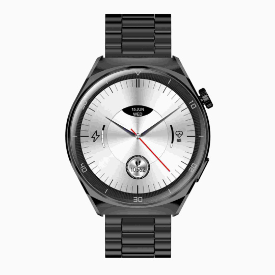 Garett Smartwatch V12 Black steel