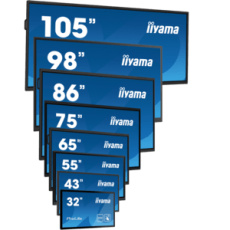 iiyama LH10551UWS-B1AG, 24/7, 5K, USB, USB-C, Ethernet, kit (RS232) iiyama LH10551UWS-B1AG, 24/7, 5K, USB, USB-C, Ethernet, kit (RS232)