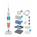 Rowenta RY8544WH Clean & Steam Multi parní čistič, 1700 W, nastavení páry, pěnový filtr, vytírání a vysávání